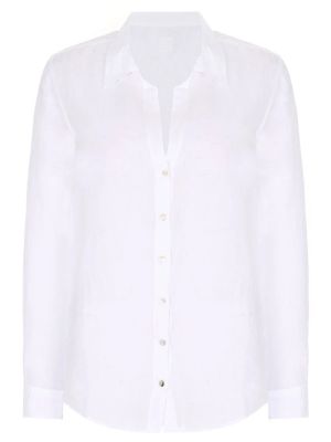 Рубашка 120% Lino белая