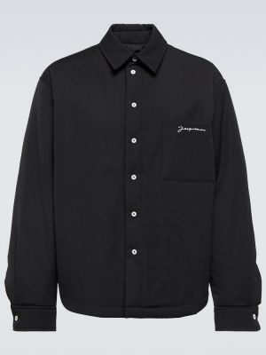 Camisa de lana Jacquemus negro