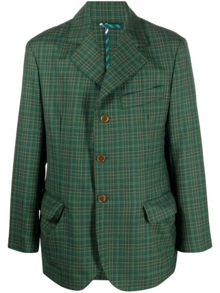 Tweed lang blazer Vivienne Westwood grønn