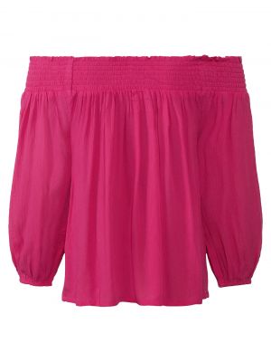 Bluză cu guler Lascana roz