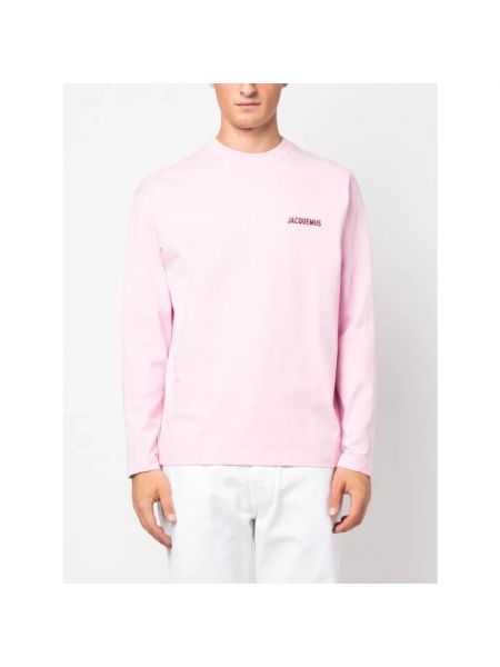 Camiseta de manga larga Jacquemus rosa