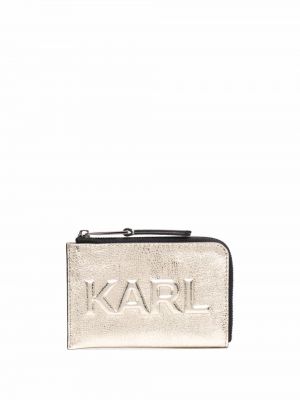 Cartera Karl Lagerfeld dorado