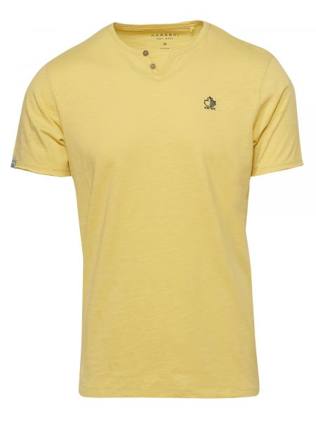 Тениска Koroshi жълто
