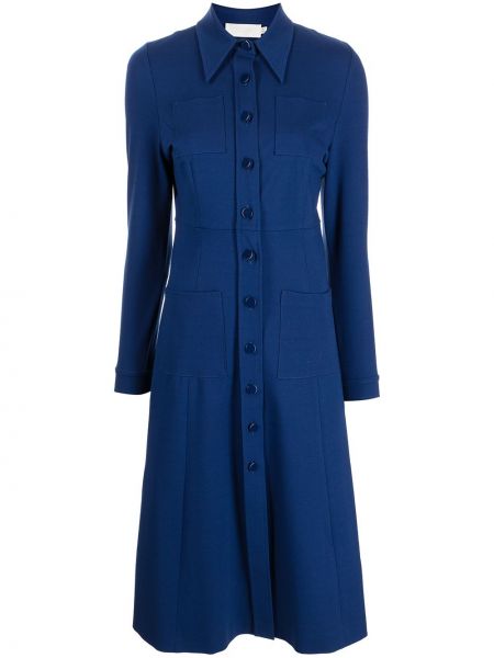 Vestido camisero Jane azul