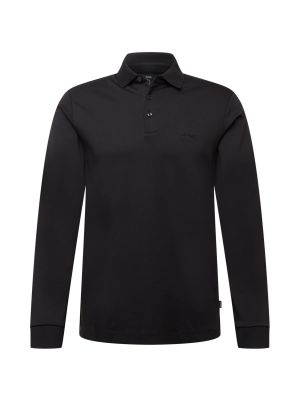 Polo marškinėliai Boss Black juoda