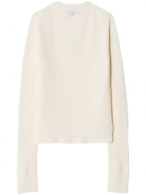 Pullover mit rundem ausschnitt Re/done weiß