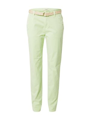 Chino панталони Esprit зелено