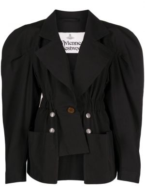 Bombažna jakna Vivienne Westwood črna