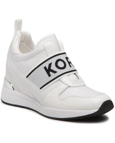 Sneakerși Michael Michael Kors alb