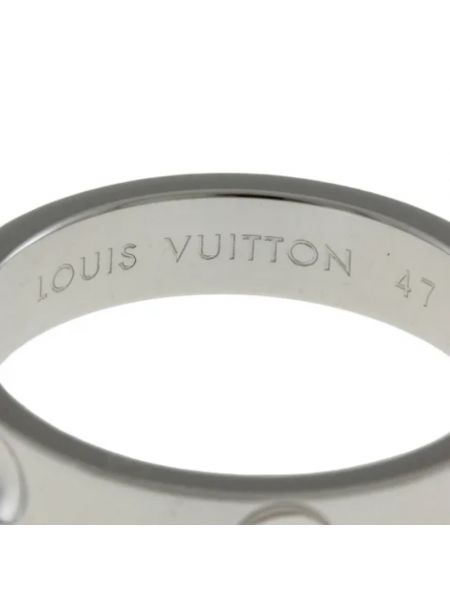 Anillo retro Louis Vuitton Vintage blanco