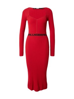 Плетена плетена рокля Karl Lagerfeld