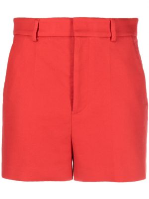 Shorts aus baumwoll Red Valentino rot