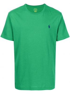 T-shirt brodé brodé Polo Ralph Lauren bleu