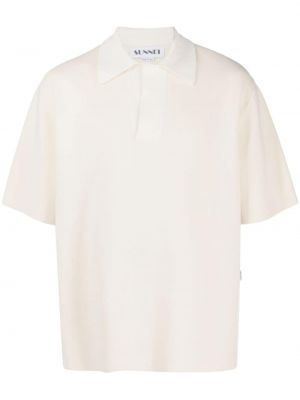 Памучна поло тениска Sunnei бяло