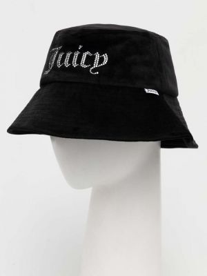 Бархатная шляпа Juicy Couture черная