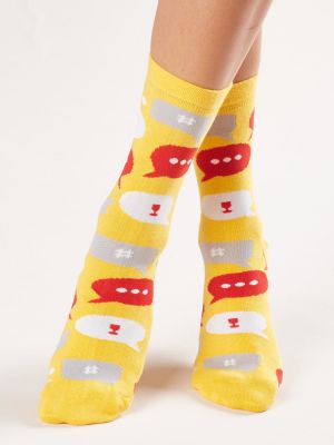 Ponožky s potlačou Fashionhunters