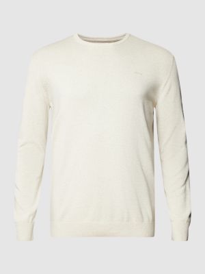 Dzianinowy sweter S.oliver Plus biały