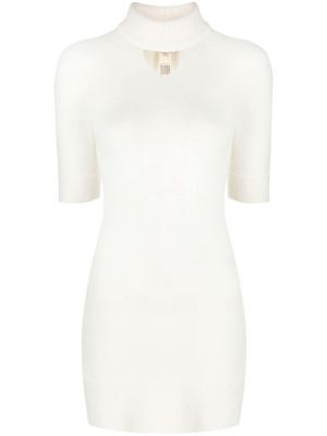 Φόρεμα από μαλλί αλπάκα Patou λευκό