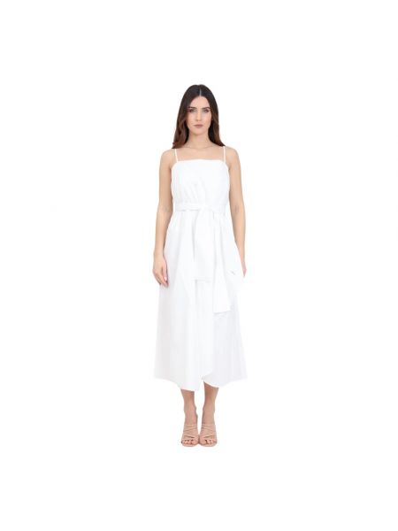 Sukienka midi Armani Exchange biała