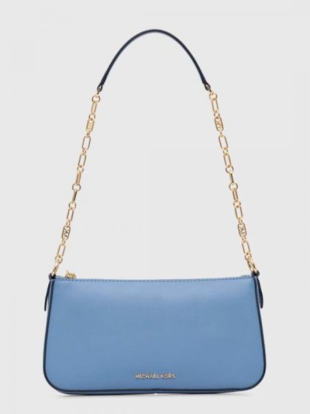 Кожаная сумка Michael Michael Kors синяя