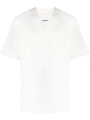 T-shirt Jil Sander vit