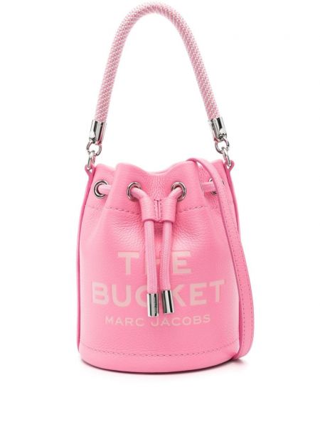Kožna torbica Marc Jacobs ružičasta