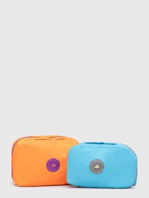 Kozmetikai táska Adidas By Stella Mccartney narancsszínű