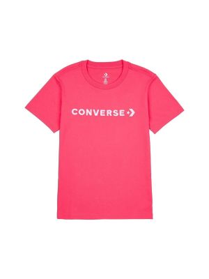 Majica kratki rukavi Converse ružičasta