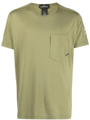 T-krekls ar kabatām Stone Island Shadow Project zaļš