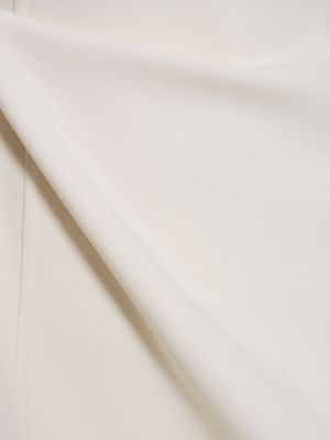 Krepové vlnené šaty Michael Kors Collection