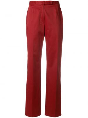 Kalhoty Moschino Pre-owned, červená