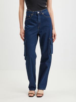 Straight fit džíny Tom Tailor Denim modré