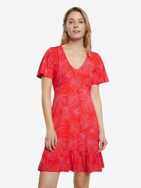 Sukienka Desigual czerwona