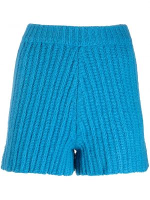 Strikket shorts Alanui blå