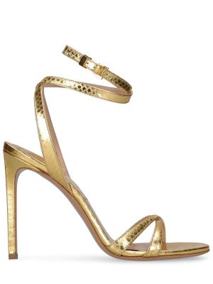 Sandály s potiskem Michael Kors Collection zlaté