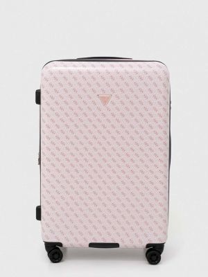Рожева валіза Guess