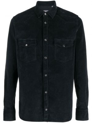 Bavlnená košeľa Pt Torino čierna