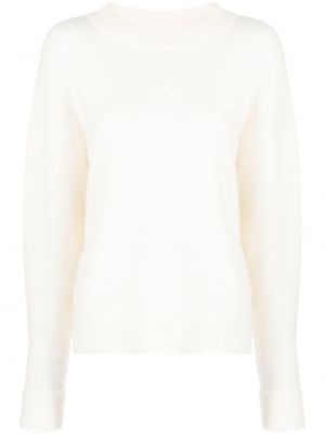 Кашмирен пуловер Max & Moi бяло