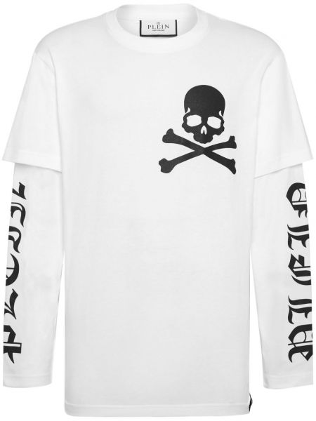 T-shirt Philipp Plein hvid