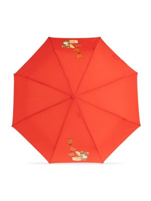 Paraguas Moschino rojo