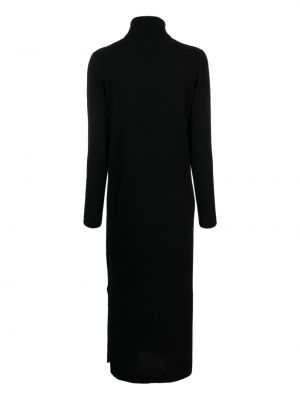 Dzianinowa sukienka midi Allude czarna