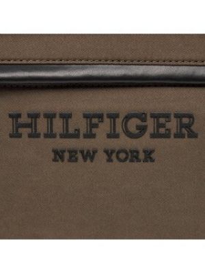 Cestovní taška Tommy Hilfiger khaki