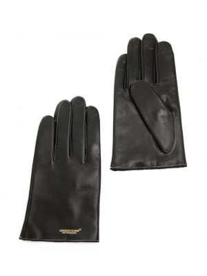 Rękawiczki skórzane Undercover czarne
