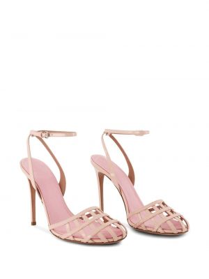 Kontsaga sandaalid Giambattista Valli roosa