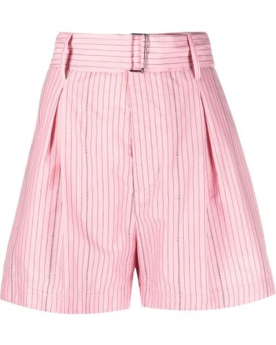 Pantalones cortos a rayas Nº21 rosa