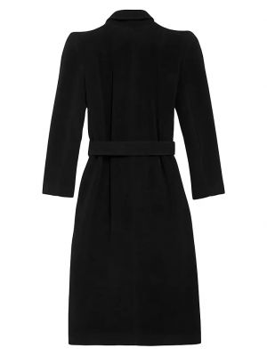 Приталенное пальто Balenciaga черное
