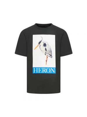 Czarna koszulka Heron Preston