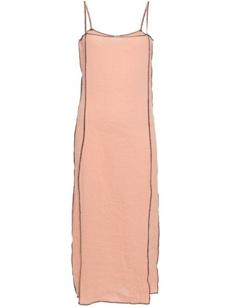Μίντι φόρεμα Baserange ροζ