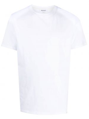 T-shirt con scollo tondo Norse Projects bianco