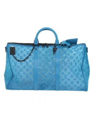 Niebieska torba podróżna Louis Vuitton Vintage
